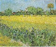 Vincent Van Gogh, View of Arles with irises in the foreground
